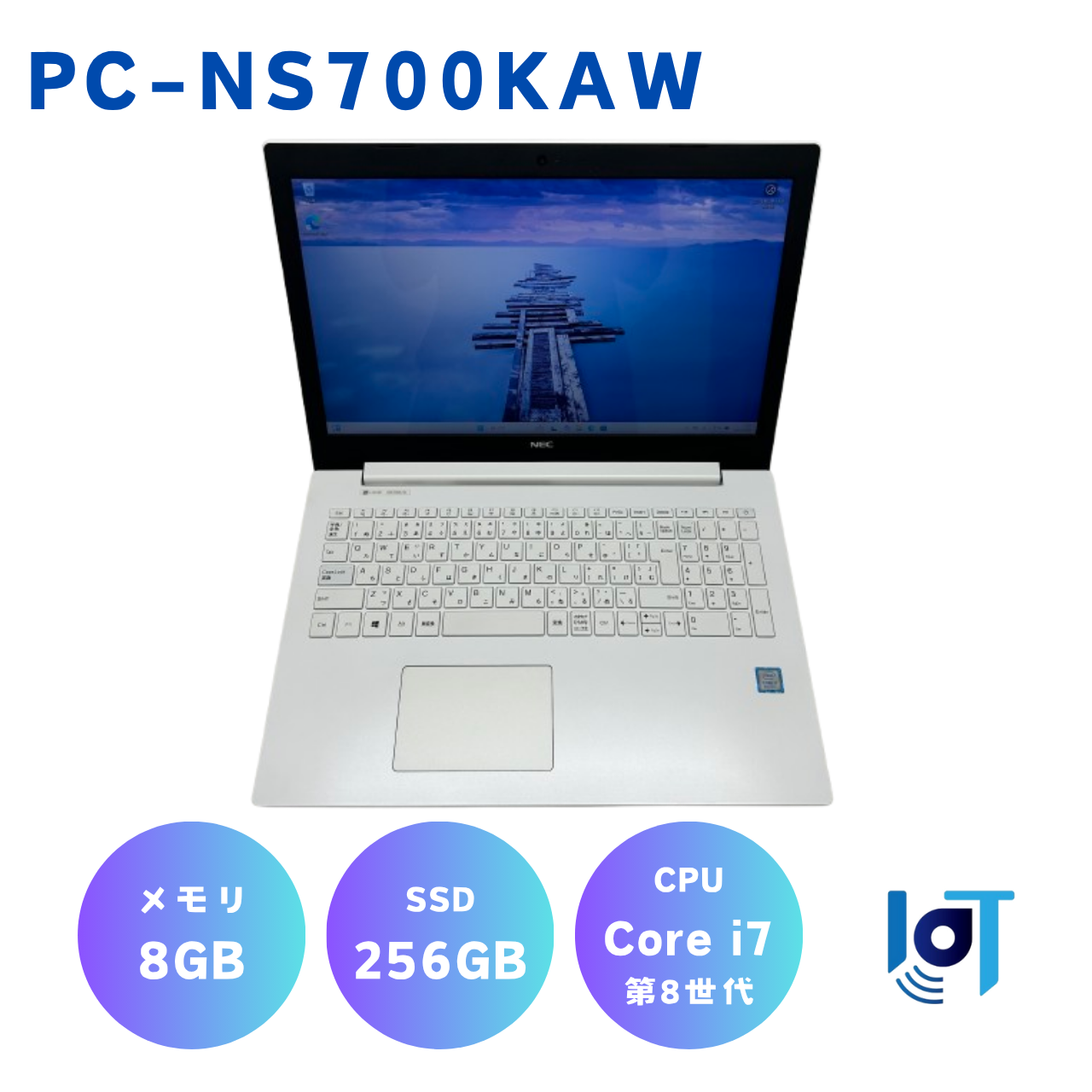 NEC LAVIE NS700/K PC-NS700KAW 8908224FA